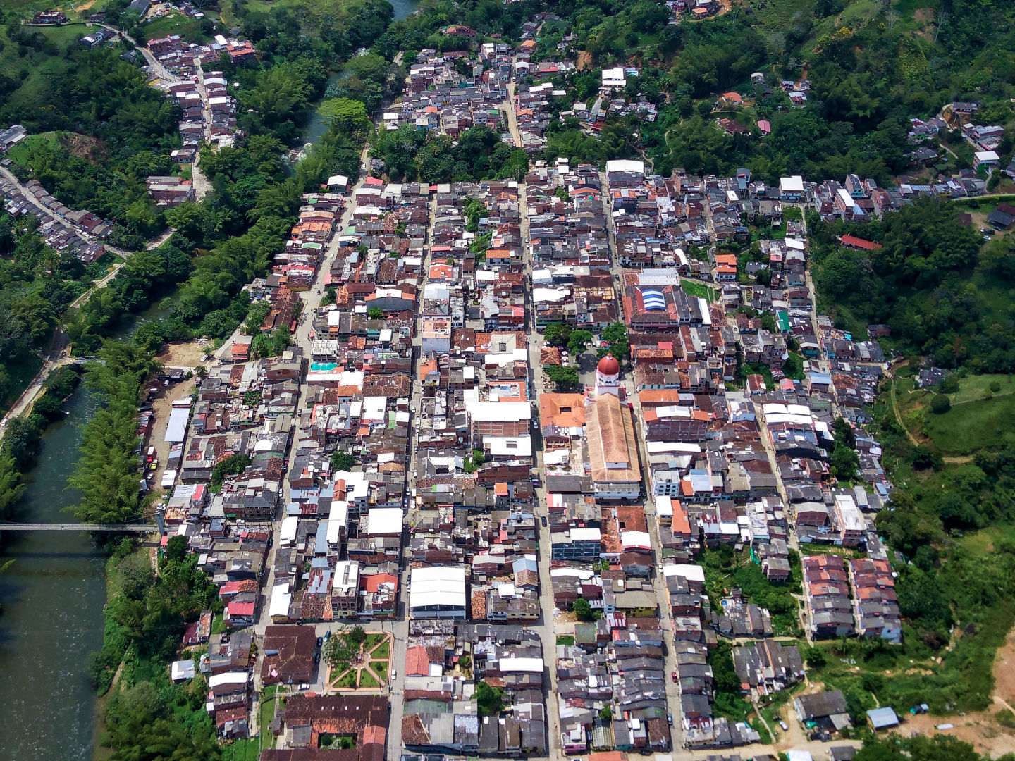 Vista superior de San Rafael